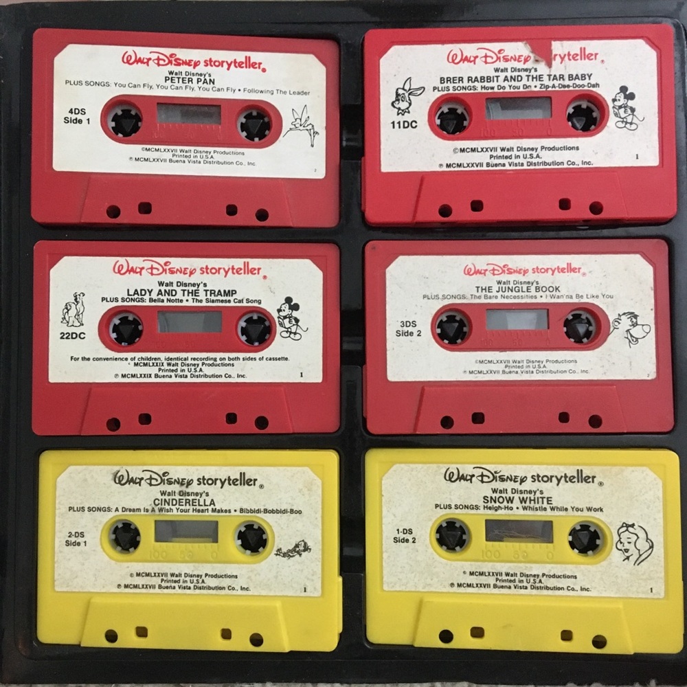 Vintage Disney Storeyteller tapes